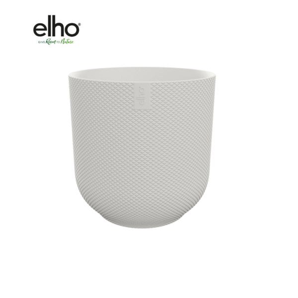 Pot elho Jazz Round wit en pot  Hauteur 13cm. Plante verte type Pot elho Jazz Round wit, livrée en pot, idéale pour intérieur lumineux.