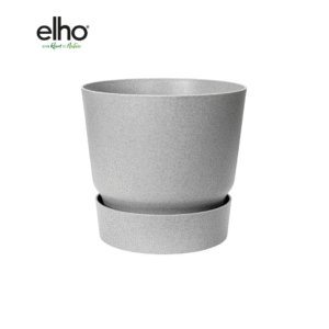 Pot elho Greenville Round grijs en pot  Hauteur 17cm. Plante verte type Pot elho Greenville Round grijs, livrée en pot, idéale pour intérieur lumineux.
