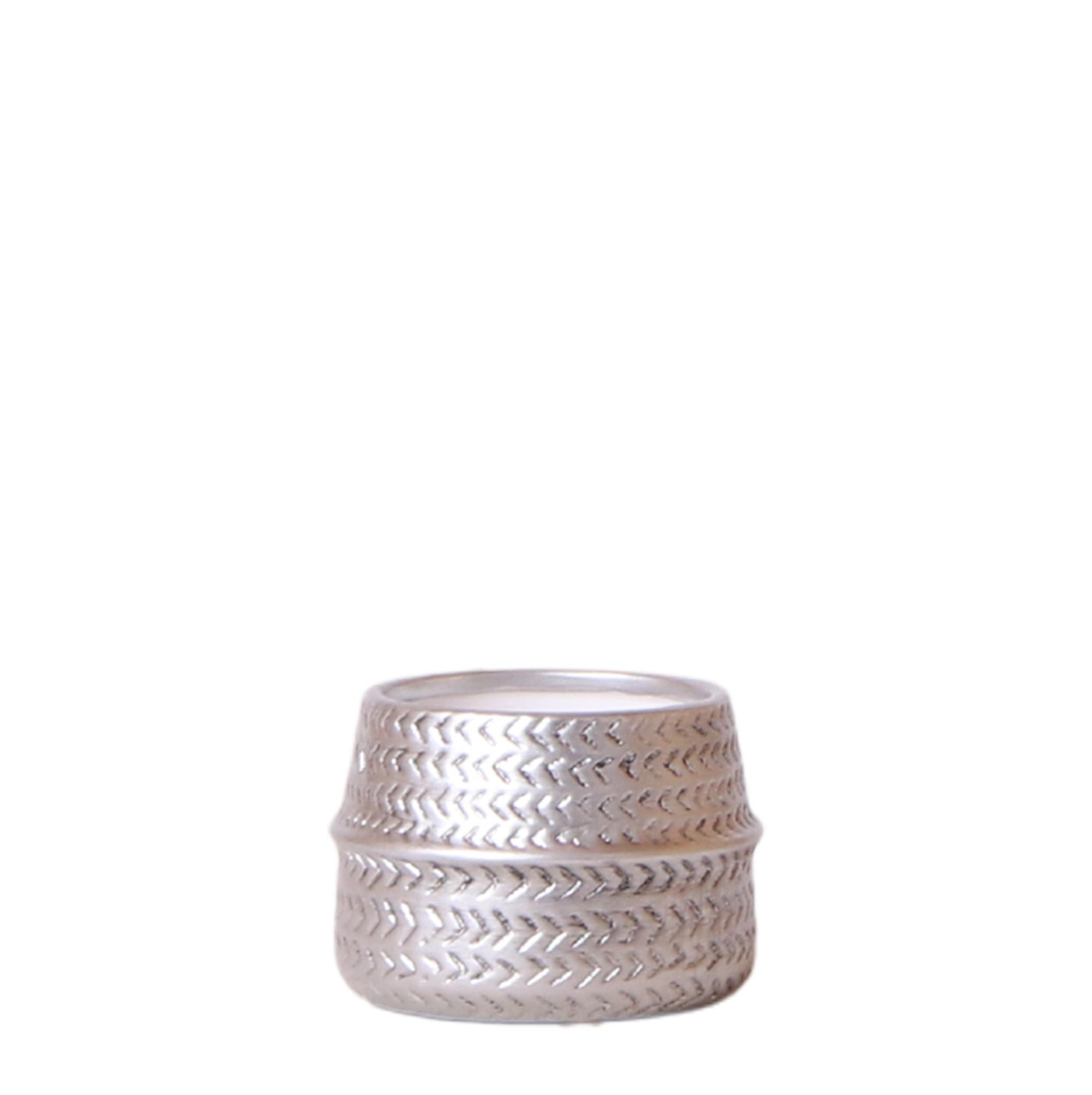 Kolibri Home | Groove bloempot en pot Ø6cm. Plante verte type Kolibri Home | Groove bloempot, livrée en pot, idéale pour intérieur lumineux.