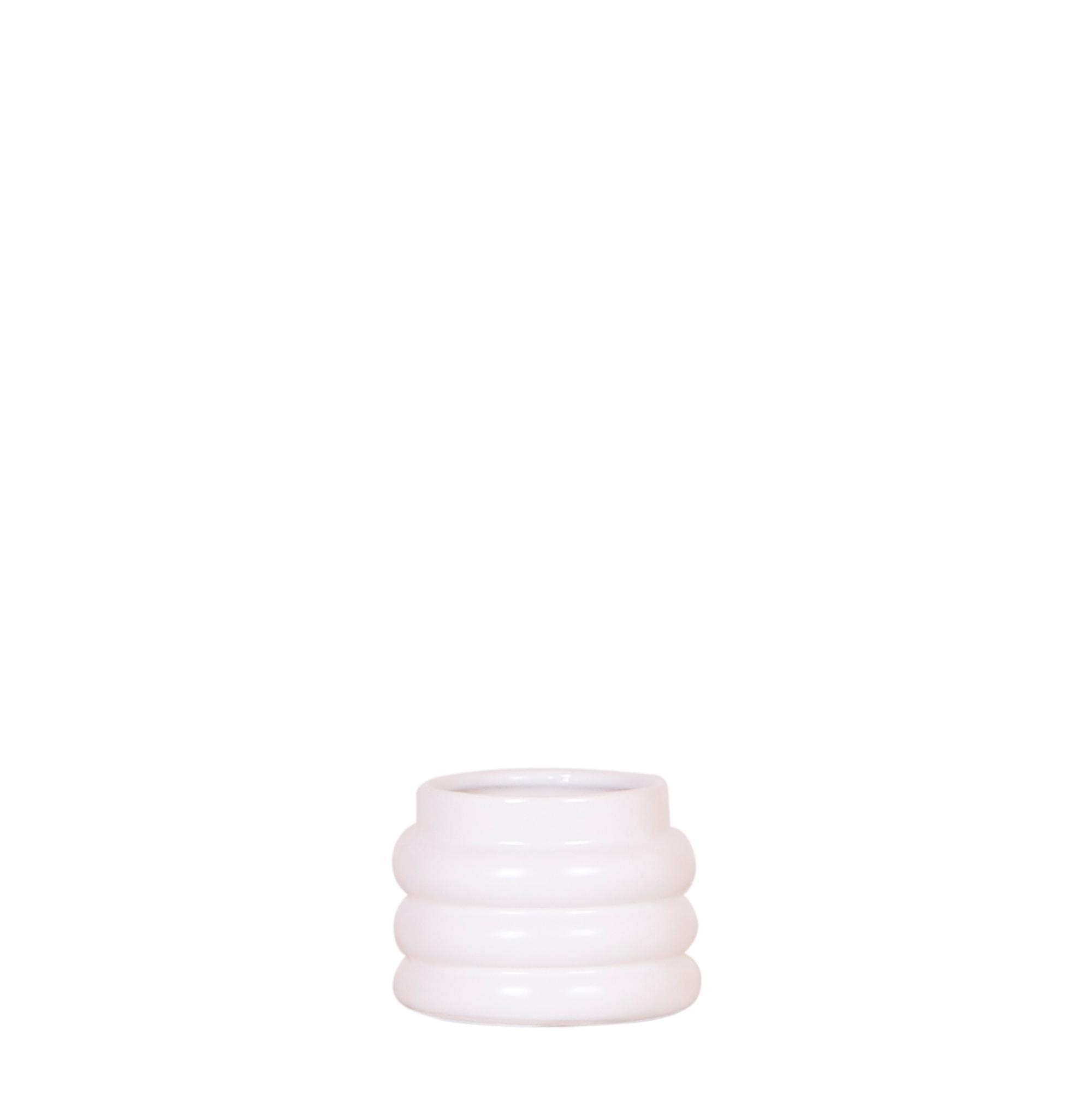 Kolibri Home | Bubble pot white en pot Ø6cm. Plante verte type Kolibri Home | Bubble pot white, livrée en pot, idéale pour intérieur lumineux.