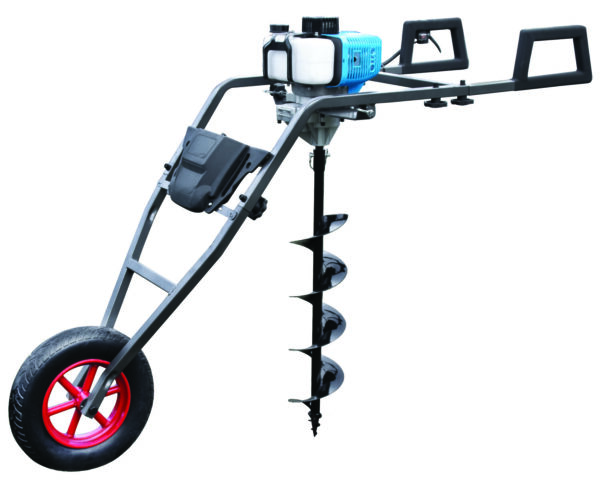 TARIERE BROUETTE THERMIQUE 52CC