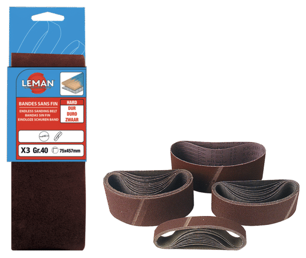 BANDE SANS FIN 150X1219 GR 40 CORINDON