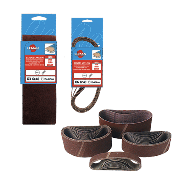 BANDE PONCEUSE PORTATIVE 100X690 GR 120