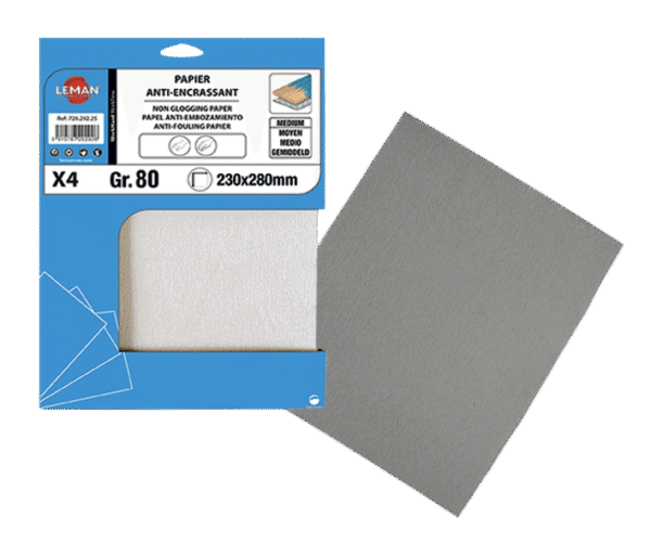 4 FEUILLES PAPIER ANTI-ENCRASSANT 230X280 GR 180 – Image 2