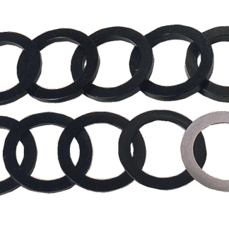 JEU 10 BAGUES MILLIMETRIQUES 1 A 10MM D.45 AL.30