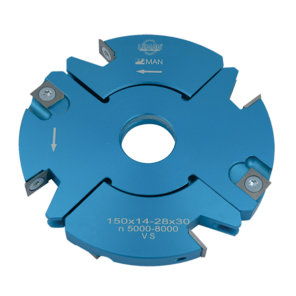 PO EXTENSIBLE D140 AL30 EP14/28 Z4+V4 à feuillure/rainure/tenon