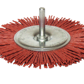 BROSSE CIRCULAIRE D100 FIL NYLON GR80 TIGE DE 6x30