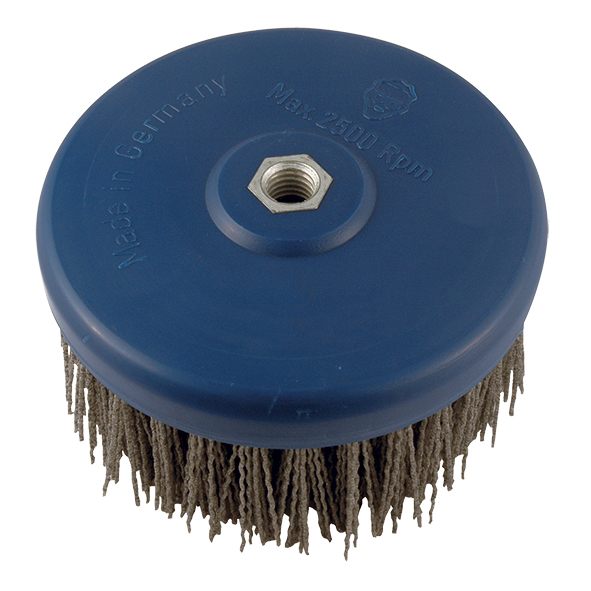 BROSSE PLATEAU POUR POLISSEUSE D.130 M14 GRAIN 60