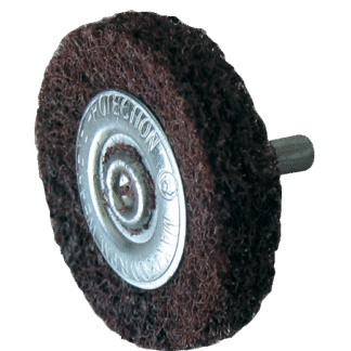 ROUE FINITION D80 EP40 / TIGE DE 6X40 GR60 NYLON