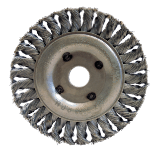 BROSSE CIRCULAIRE D125 AL22.2 FIL 0.50 ACIER TORS