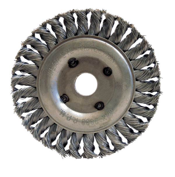 BROSSE CIRCULAIRE D125 AL22.2 FIL 0.50 ACIER TORS – Image 3