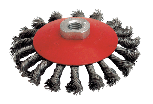 BROSSE CUVETTE D.115 M14 FIL 0.50 ACIER TORSADE – Image 2