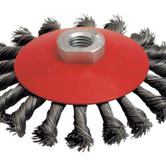BROSSE CUVETTE D.100 M14 FIL 0.35 ACIER TORSADE