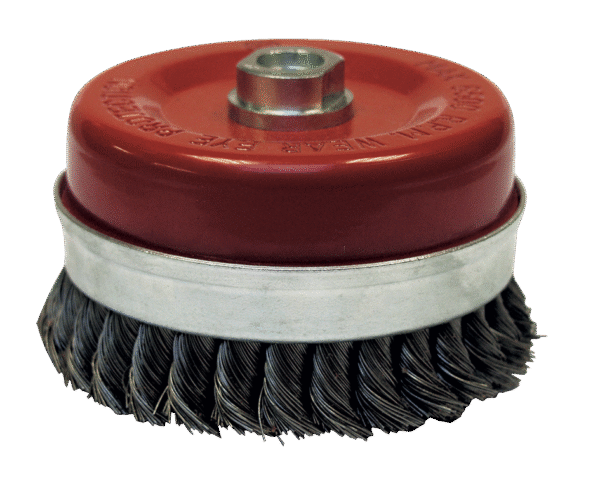 BROSSE CONIQUE D.65 M14 FIL 0.50 ACIER TORSADE