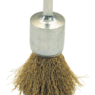 BROSSE PINCEAU D22 FIL 0.20 LAITON ONDULE TIGE DE 6x17