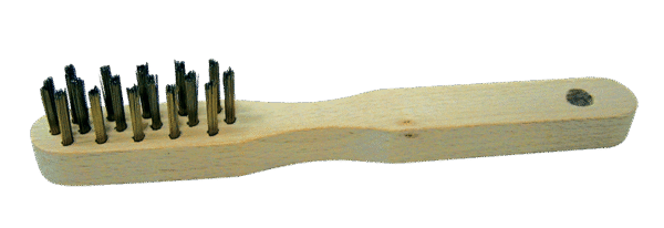BROSSE BOUGIE 200X45X18 FIL 0.20 ACIER LAITONNE DR MANUELLE – Image 3