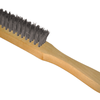 BROSSE MANCHE BOIS 295X145X25 FIL 0,35 ACIER DR MANUELLE