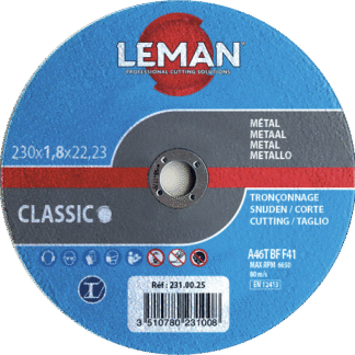DISQUE TRONCONNAGE METAL 125X1.6X22.23 F41