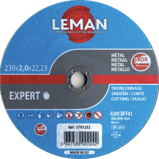 DISQUE TRONCONNAGE INOX 125X1.0X22.23 F41