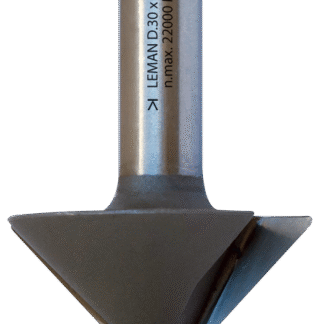 MECHE AFFLEUR A CHANFREINER 10-45° D30 LT50 Q6/RLT Z=3 HM