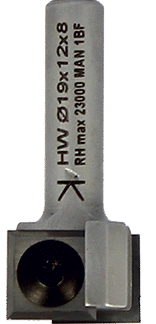 MECHE AFFLEUR. 2 PLAQUETTES DROITE D19 Q6 HM