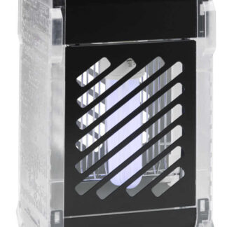 Destructeur d’insectes compact noir - JVD - Équipements des locaux