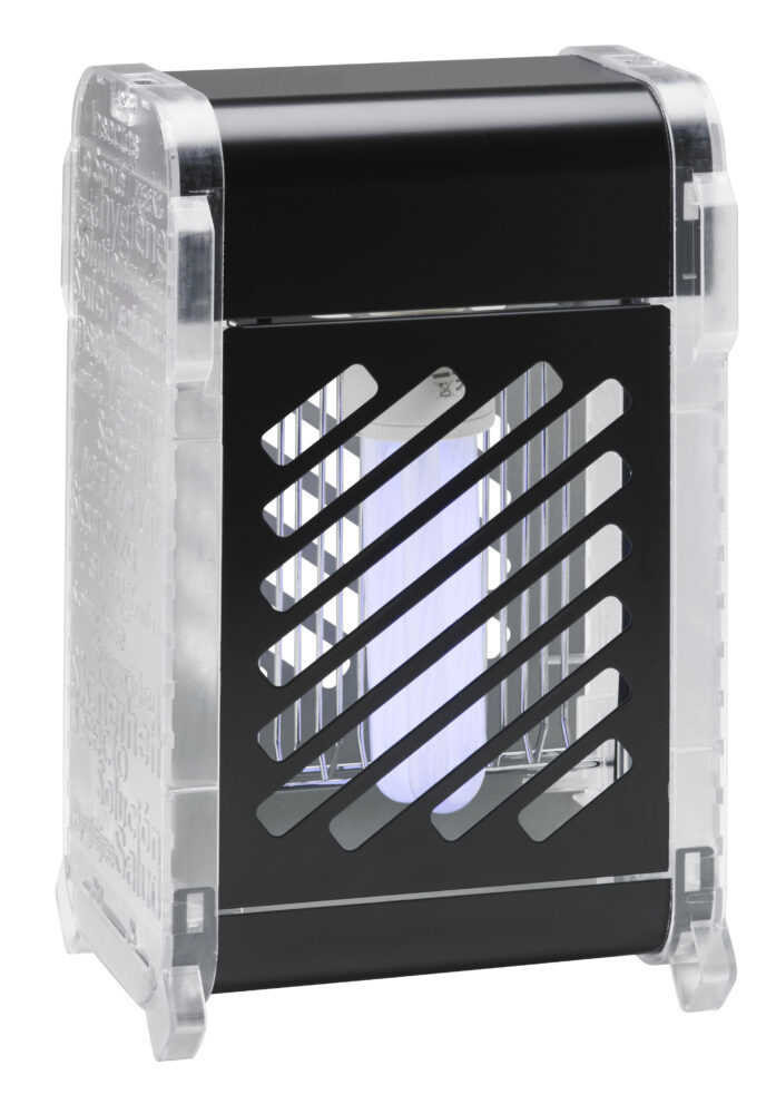 Destructeur d’insectes compact noir - JVD - Équipements des locaux