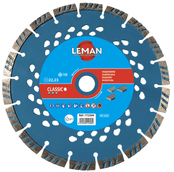 DISQUE DIAMANT SEGMENTS 125X22.23 HT10 – Image 2