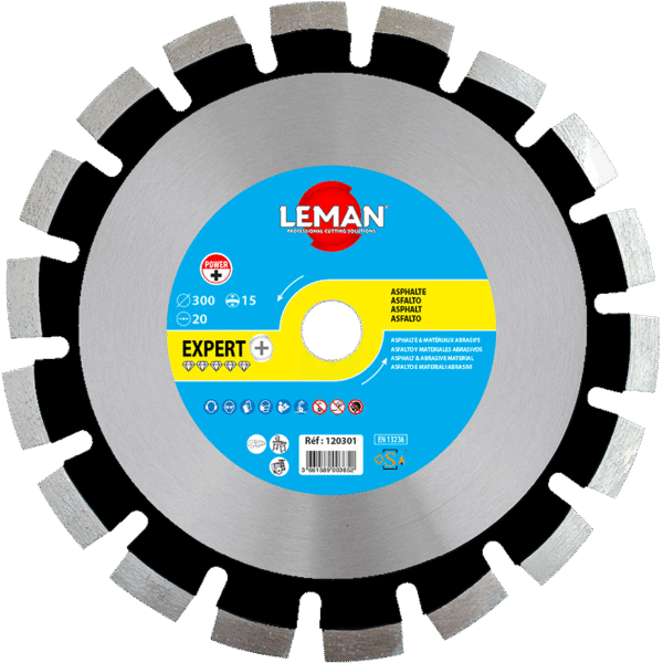 DISQUE DIAMANT SEGMENTS ASPHALTE 350X25.4 HT 15 – Image 3