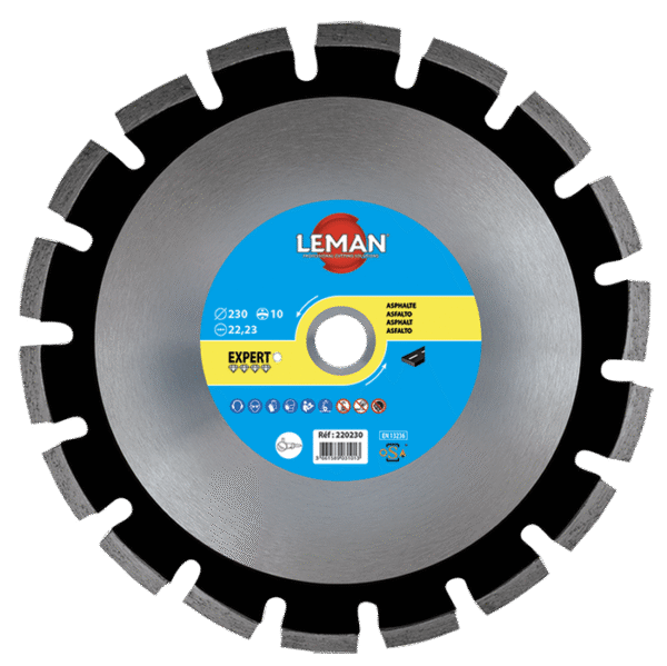 DISQUE DIAM SEGMENTS ASPHALTE 300X25.4/22.2 HT10