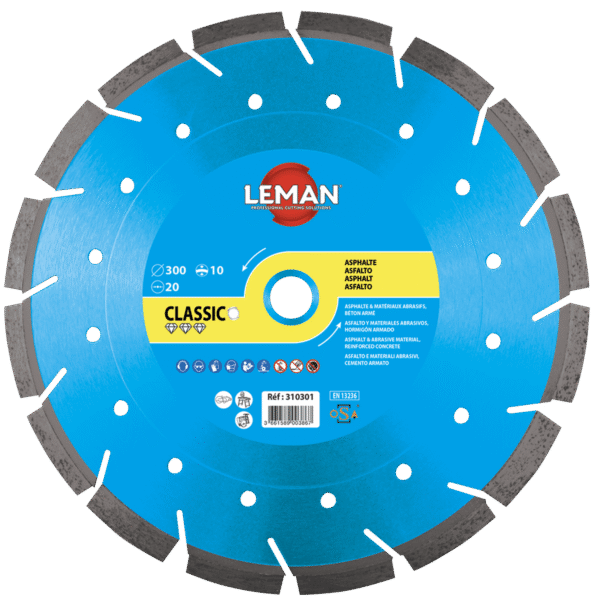 DISQUE DIAM SEGMENTS MIXTE 350X20 HT10 Asphalte/Béton armé – Image 2