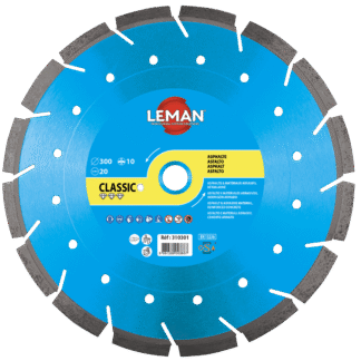 DISQUE DIAM SEGMENTS MIXTE 300X25.4/22.2 HT10 Asphalte/Béton armé