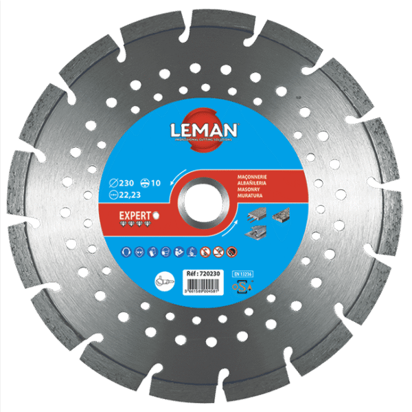 DISQUE DIAM SEGMENTS MULTIMAT 300X20 HT10
