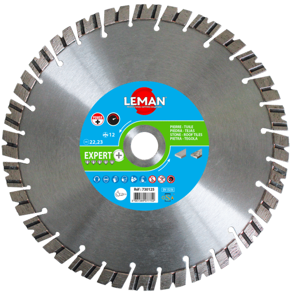 DISQUE DIAMANT SEGMENTS GRANIT - PIERRE NATURELLE 350X20 HT 12 – Image 2