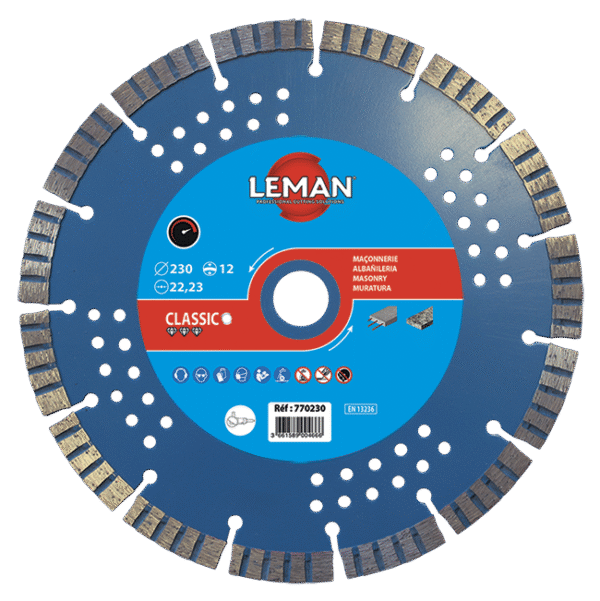 DISQUE DIAM SEGMENTS BETON ARME 350X25.4
