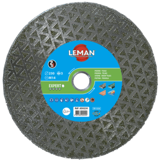 DISQUE DIAMANT JANTE CONTINUE 230X M14 HT3 Multimatériaux