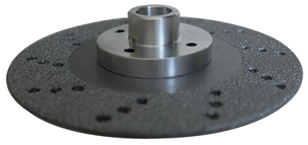 DISQUE DIAMANT BRASE Ø125 X M14 EBARBAGE ACIER, FO – Image 4