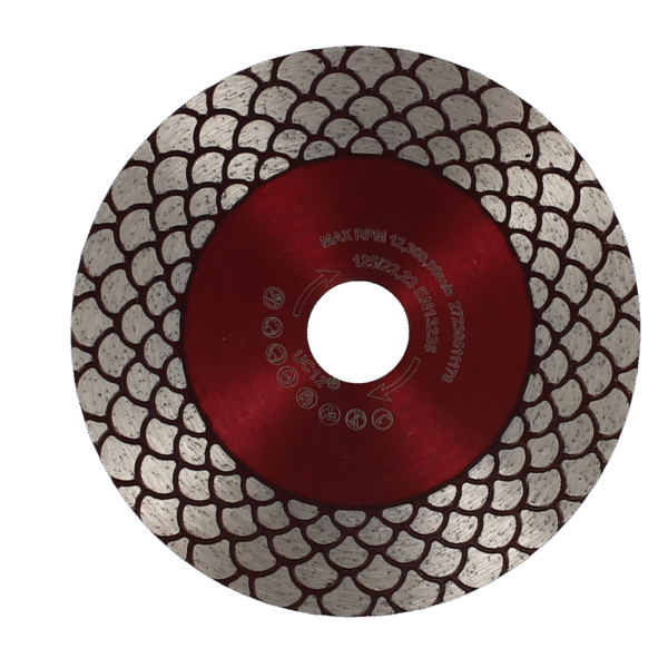 DISQUE DIAMANT COUPE ET PONCE D125X22,23 CARRELAGE