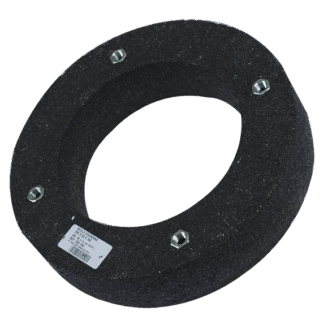 MEULE COURONNE BAKELITE 4 ECROUS M10 D250X50 A160 Gr16 Carbure Silicium