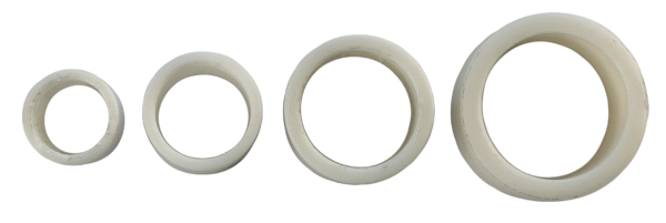 4 BAGUES NYLON MEULE TOURET 32/25,4 25,4/20 20/16 16/12,7 - LE LOT – Image 2