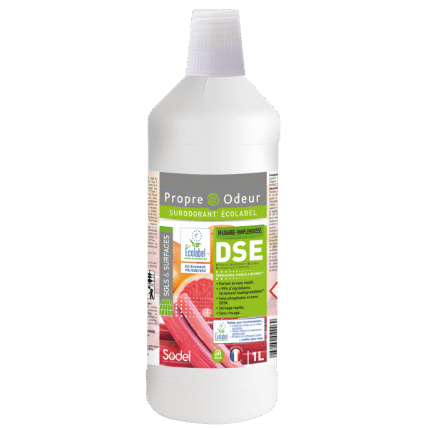 Détergent surodorant cannelle-coco Écolabel dse carton de 6 x 1 l - SODEL - Produits d'entretien