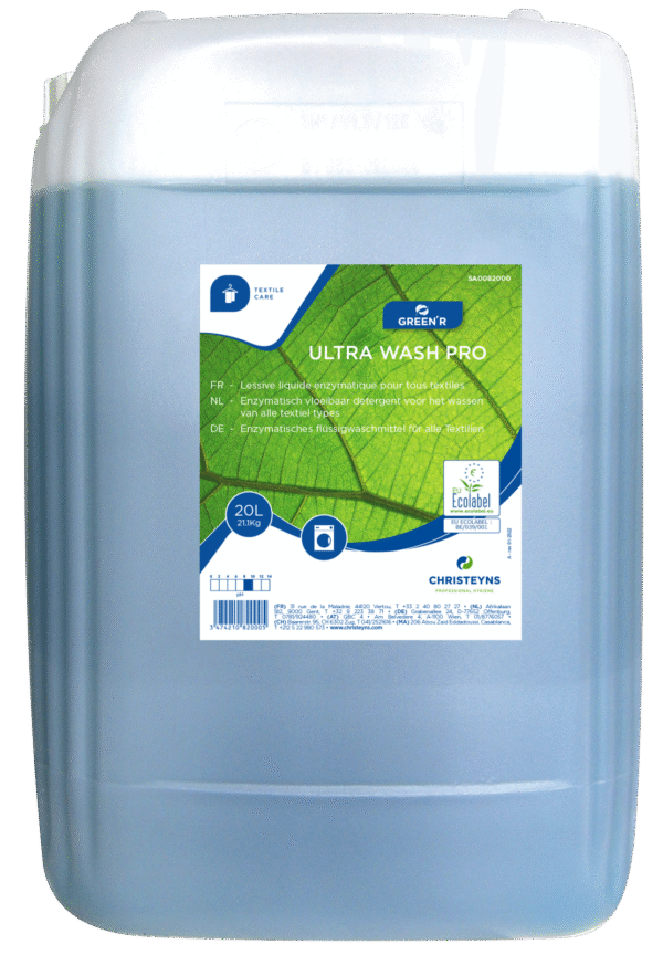 Lessive liquide spéciale doseur automatique ecolabel bidon de 20l - CHRISTEYNS - Lessive linge