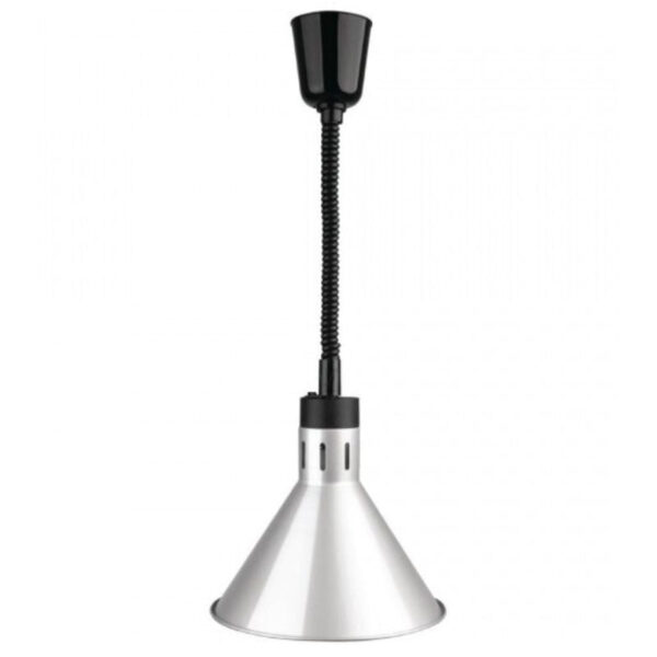 Lampe Chauffante Conique Argentée – Image 2