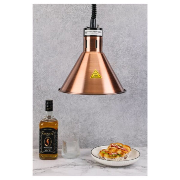 Lampe Chauffante Conique Cuivrée – Image 11
