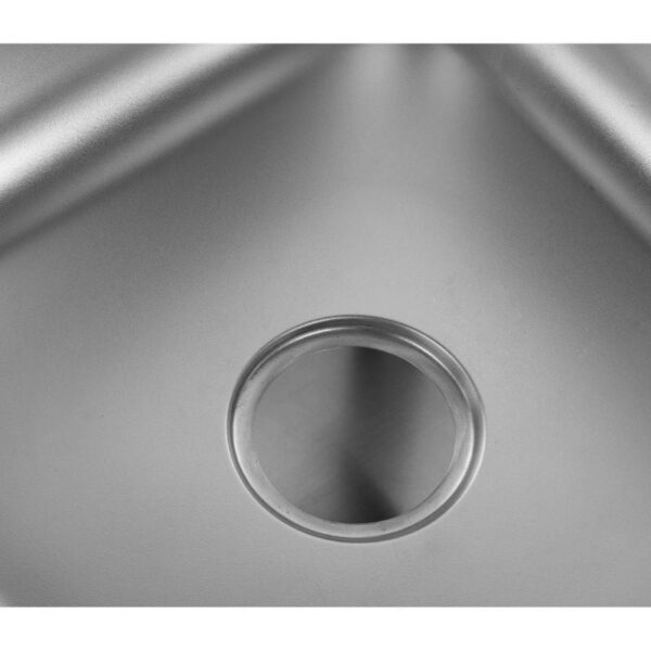 Plonge 1 Bac avec Dosseret et Etagère - 600 x 700 mm – Image 12