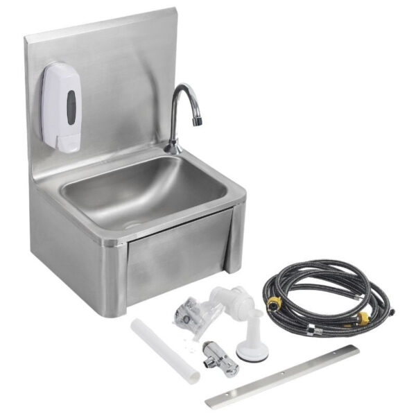 Lave Mains à Commande Fémorale en Inox – Image 25
