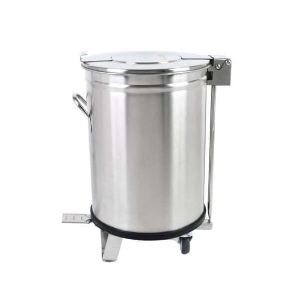Poubelle Inox avec Pédale - 50 L – Image 2