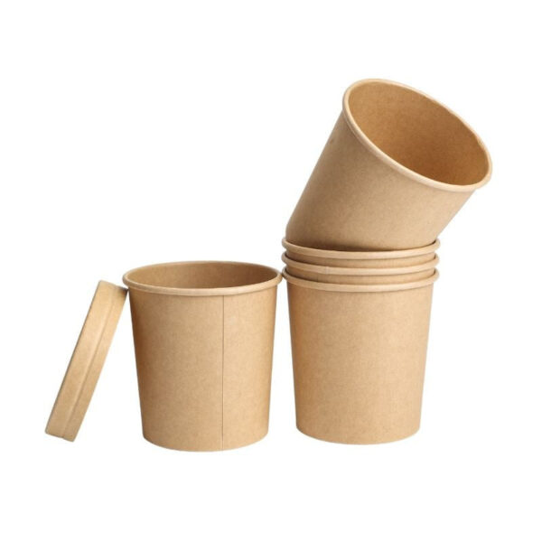 Pot à Soupe Kraft - 480 ml - Lot de 50 – Image 8