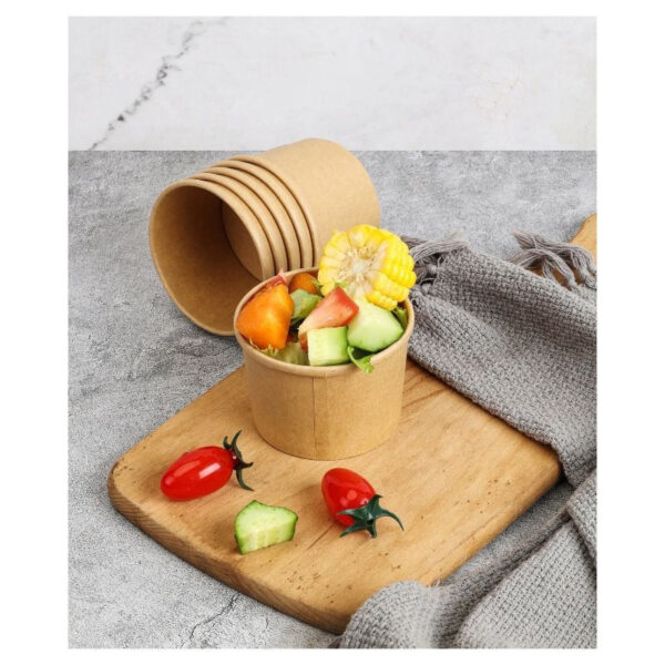 Pot à Soupe Kraft - 240 ml - Lot de 50 – Image 2