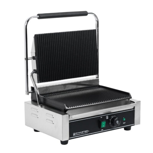 Grill Panini Grande Surface de Chauffe Rainurée – Image 10